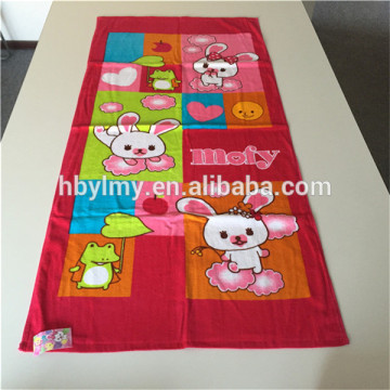 Stocks wholesale custom print beach towel