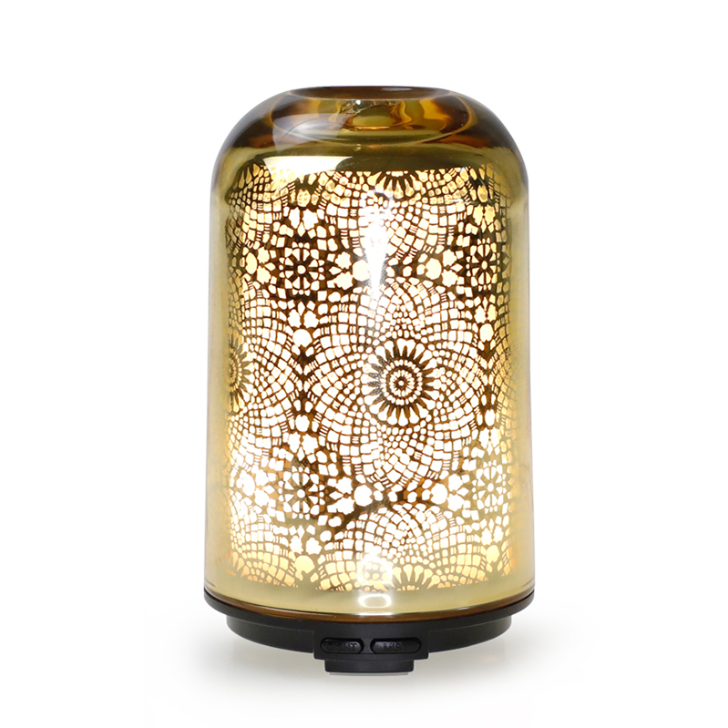 Προσαρμοσμένο λογότυπο Mini Portable Glass Essential Oil Diffuser