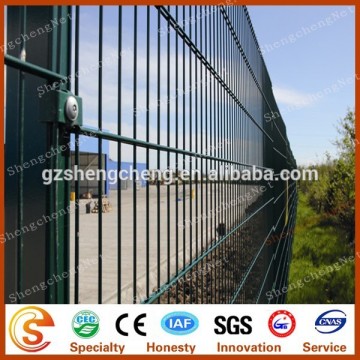 double wire panel fence/double horizontal wire fence panel