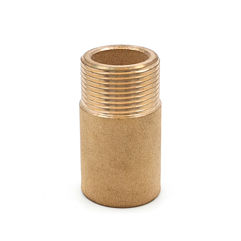 Özel dişli bakır sinterlenmiş gürültü azaltma filtresi Custom Threaded Copper Sintered Noise Reduction Filter
