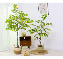 Artificial Lemon Tree with Fruit in Pot