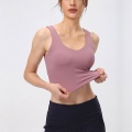 Reggiseno Yoga imbottito Top ad alto impatto