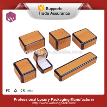 Handcrafted custom jewelry set wood gift packaging boxes (WH-4325)