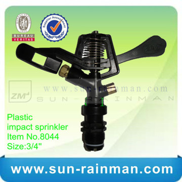 Garden plastic impact sprinkler