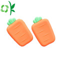 Newest Cute Carrot SIlicone Wallet Facy Coin Purse