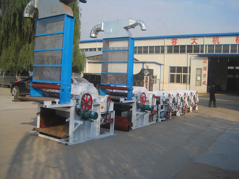 Type Hard Waste Knitting Hosiery Textile Cotton Waste Recycling Machine