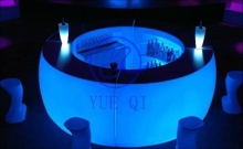 led illuminated bar table and chairs bar furniture