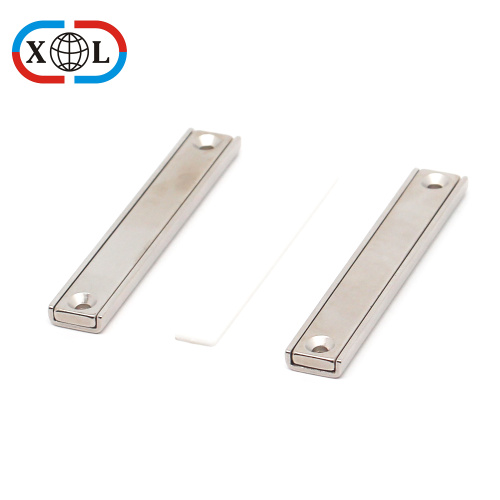 Rectangular Neodymium Magnet with Steel Channel