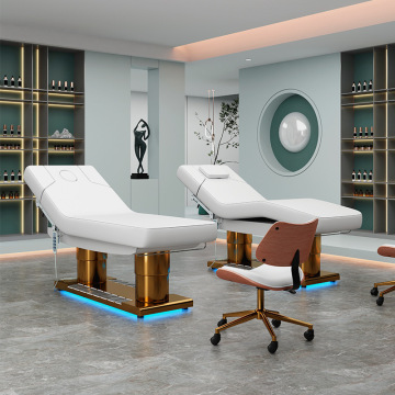 Most Comfortable Professional Beautician Stationary Adjustable Electric Flat Massage Table