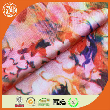 Custom swimwear poly lycra fabric print