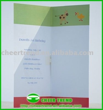 music pop up greeting card