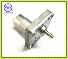 CW CCW Brush ratio 1:555 big torque 24v geared 1 rpm electric motor