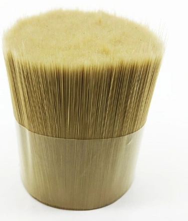 High Absorbtion Synthetic Taper Bristle Wooden Paint Brush Filament for Painting