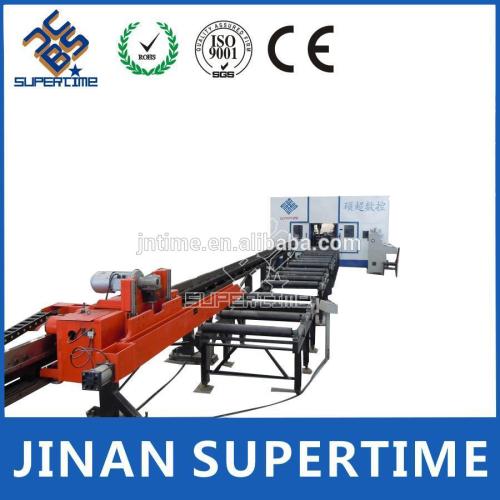 steel structure beam sawing and drilling line