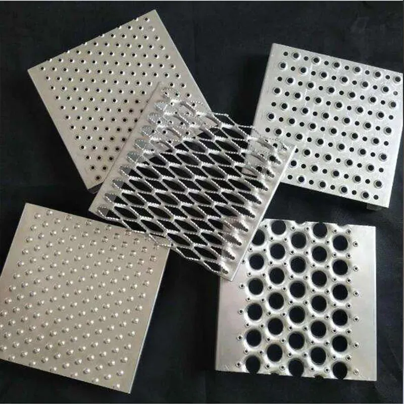 Bump Anti Slip Stainless Steel Mesh Trench Drain Cover for Swimming Pools