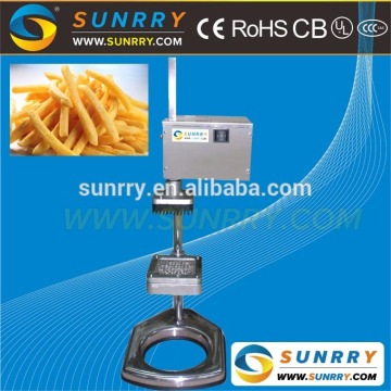 Potato chips making machine potato chips cutting machin material S/S potato chips cutting machine price (SY-PC4 SUNRRY)