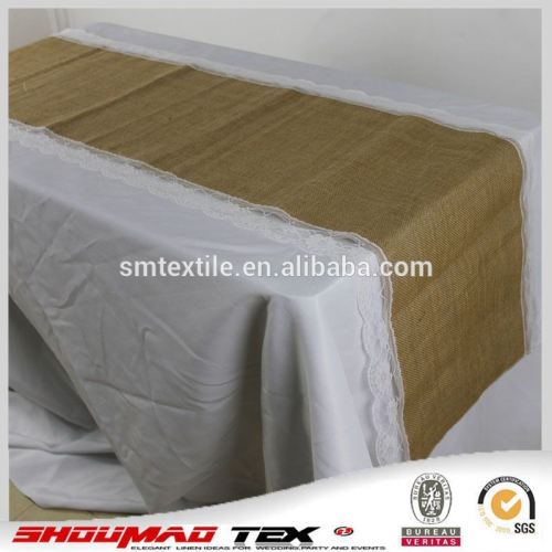 Hot sale ebay best selling burlap table runner wedding