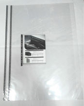 clear plastic a4 sheet protectors
