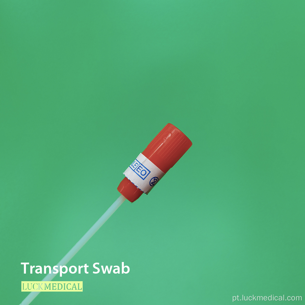 Amostragem de swabs de transporte girat