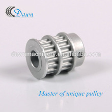 double tooth small timing pulley