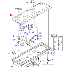 SAA6D170E-3 KOMATSU HD485-7 tömítésolaj 6240-21-5290