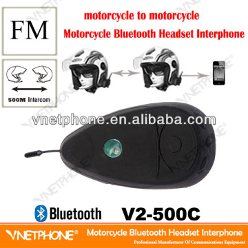 full duplex bluetooth intercom V2-500C motorcycle helmet