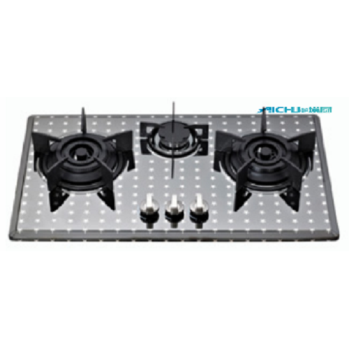 Dibina dalam 3 Pembakar Gas Cooktop