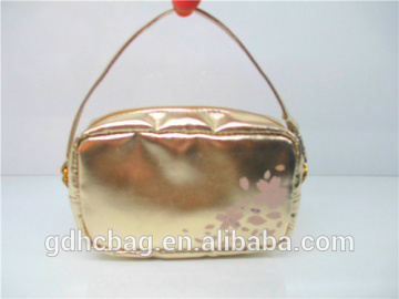 Waterproof PU Shiny Cosmetic Bags for Girls