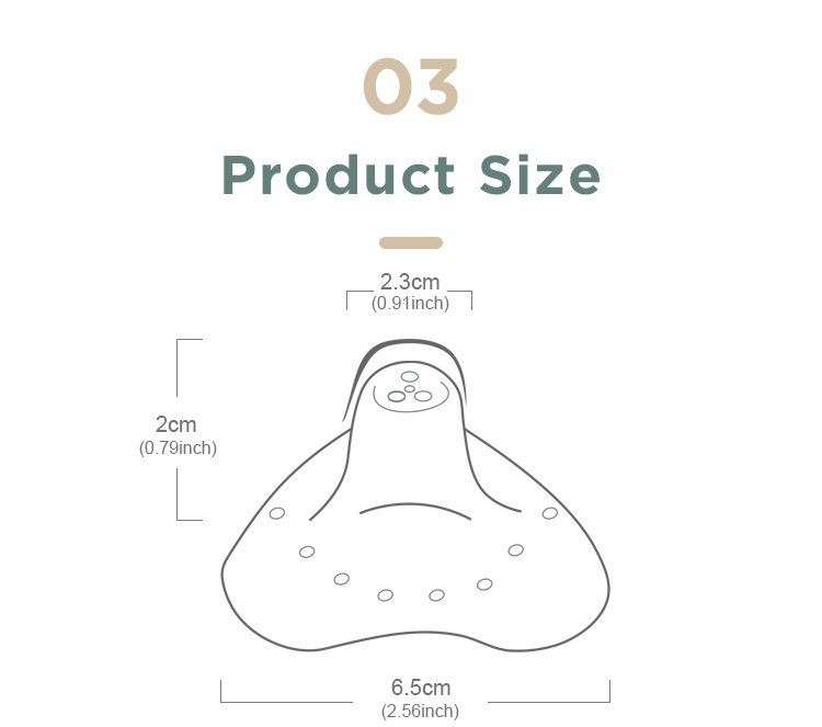 Reusable Silicone Nipple Cover