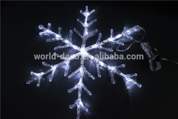 crystal snowflake christmas lights / led decorative snowflake light for christmas