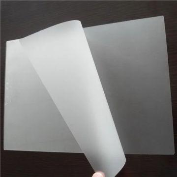 Láminas transparentes rígidas de PVC transparente mate