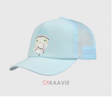 kids children cute cartoon foam mesh cap trucker cap