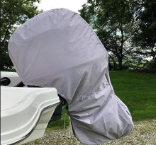600D Marine Engine Protection Cover - Waterproof Sunscreen Motor Cover