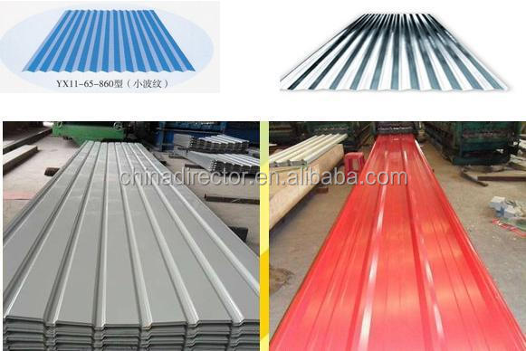 High Quality Galvanized Colour Coated Corrugated Steel Sheet Metal Tin Roofing Prices