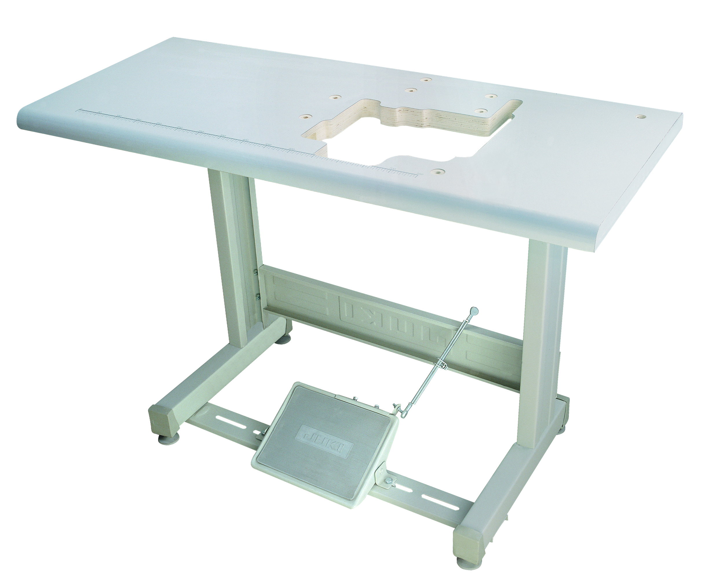 plastic edge sewing machine table industrial fixed stand