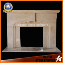 Simple Limestone Fireplace Marble Fireplace Mnatel