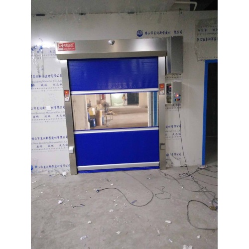 Rolling Up Fabric Rapid Door