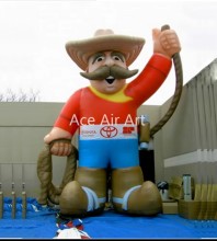 Air-Blown Cartoon Western Cowboy Inflatable Advertising Display