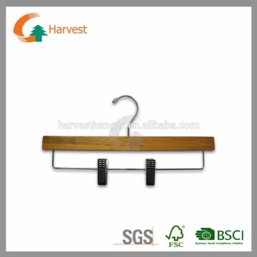 GBW011 Bamboo hanger with clip