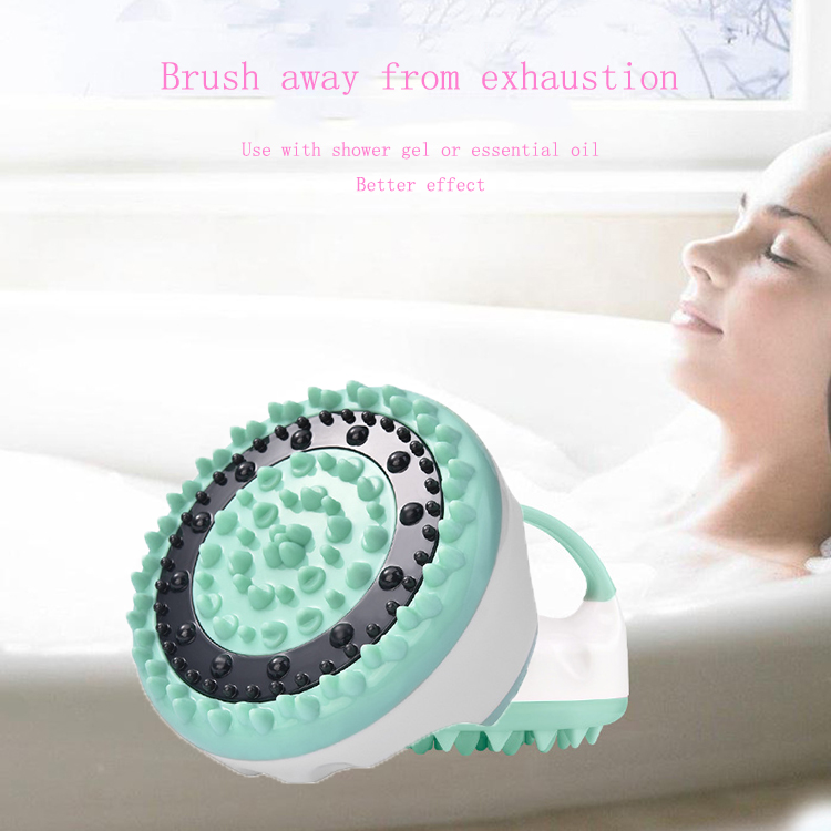 Waterproof Bath Head Massage Brush Silicone Shampoo Scalp Massager