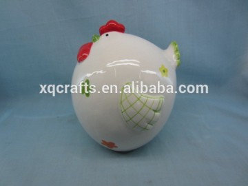 Custom made ceramic unique wedding money box