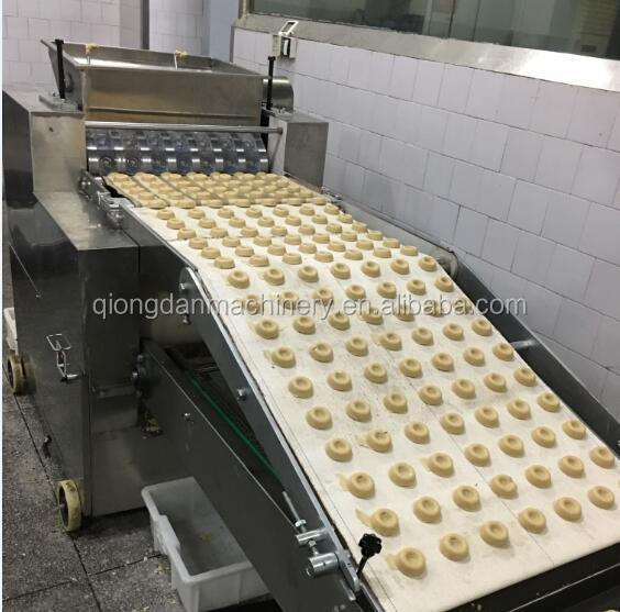 Biscuit rotary moulder soft biscuit forming machine crispy walnut cake cookie making processing production line price for sale
