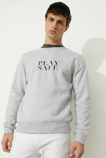 Mens Printed Pullover Sweatshirts Top