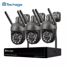Night Vision Home Security CCTV IP Camera System with WiFi Surveillance Kit