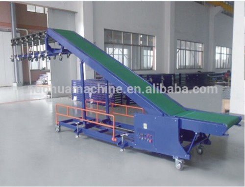 Telescopic portable power and light duty belt conveyor