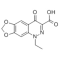 Acide [1,3] dioxolo [4,5-g] cinnoline-3-carboxylique, 1-éthyl-1,4-dihydro-4-oxo CAS 28657-80-9