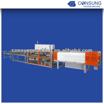 High speed film shrink wrapper machine