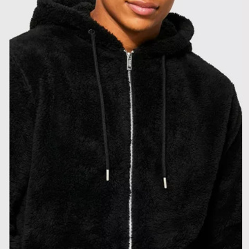 Sweats à capuche pour hommes noirs en vente
