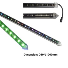 Opal 3D Tube RGB သည် IP65 DMX ထိန်းချုပ်မှု