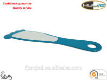 Plastic straight shank pedicure single foot skin file